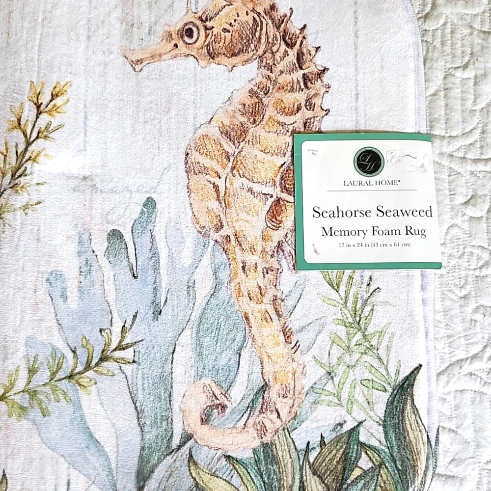 Seahorse Memory Foam Rug